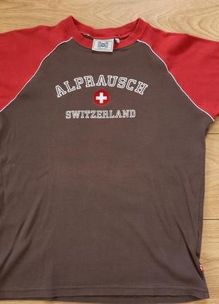 Чоловіча футболка aprausch switzerland з рукавом реглан