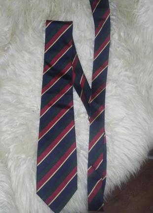 Шелковый галстук gianni versace, 100% шелк2 фото