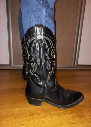 Мужские ковбойские ботинки harley-davidson bandera cowboy 41 размер1 фото