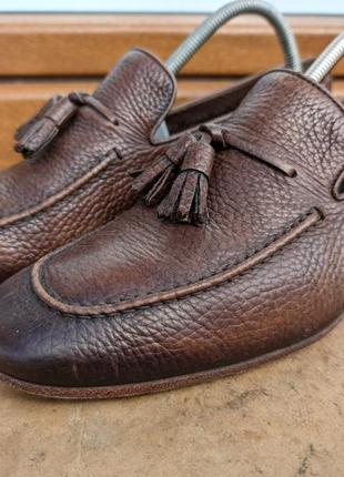 Елітні туфлі лофери zilli bally d. h. pollak 42р