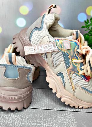 Кроссовки светящиеся в темноте р-р 32-20,5 см