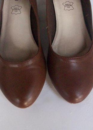 Рр 38-24 см удобные красивые туфли на танкетке балетки от eram5 фото