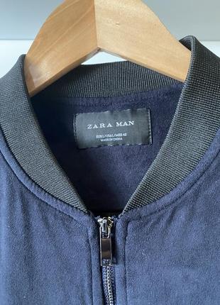Zara бомбер мужской