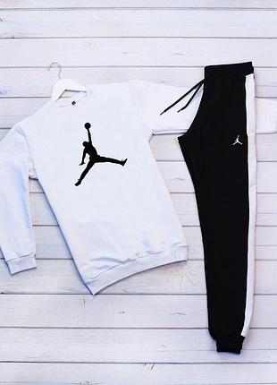 Мужской спортивный трикотажный костюм jordan
