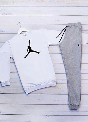 Чоловічий спортивний трикотажний костюм jordan