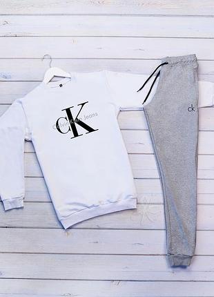 Чоловічий спортивний трикотажний костюм calvin klein