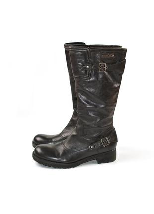 Жіночі шкіряні байкерські черевики replay biker motorcycle boots