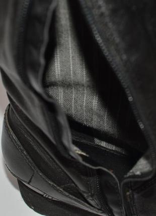 Женские кожаные байкерские ботинки replay biker motorcycle boots9 фото