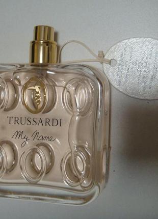 Trussardi my name труссарди парфюмерная вода май нейм. акция 1+1=33 фото