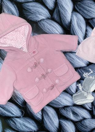 Пальто курточка демисезонная весенняя шапка пинетки