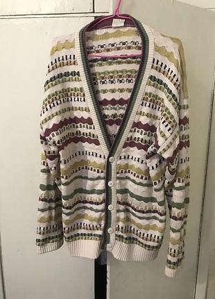 В'язаний кардиган оверсайз