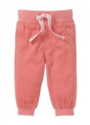 Вильветовые штани штанці повзунки джогерры lupilu