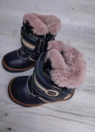 Розпродаж моделі зимові черевики на хлопчика чобітки дитячі шалунішка4 фото