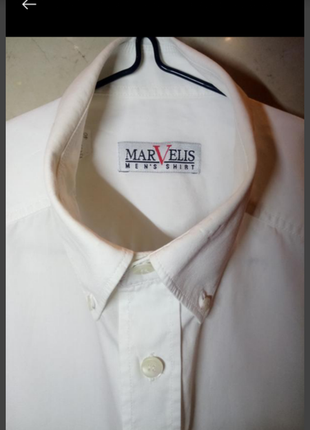 Рубашка бела германия мужская хлопок3 фото