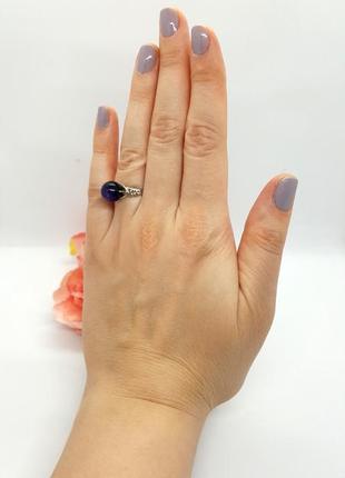 💍💜 стильное оригинальное кольцо в проволочном стиле натуральный камень аметист6 фото