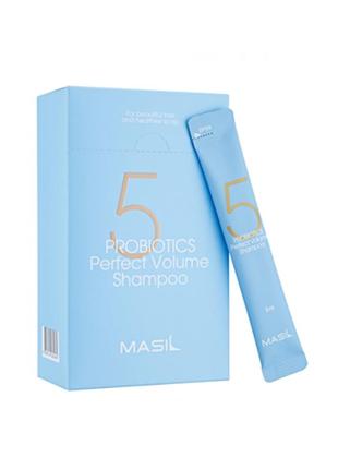 Шампунь с пробиотиками для идеального объема волос masil 5 probiotics perfect volume shampoo