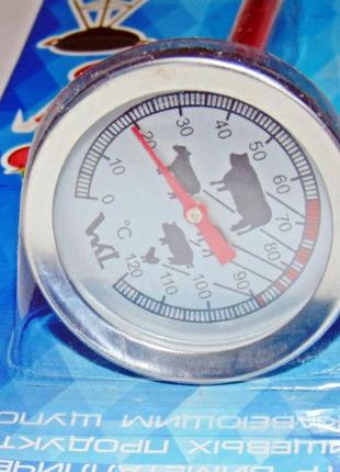 Термометр для їжі біметалевий 0-1203 фото