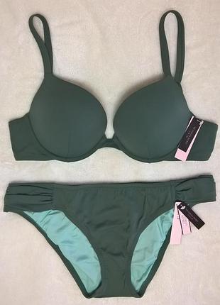 Купальник с пуш-ап victorias secret, 38b-l, оригинал