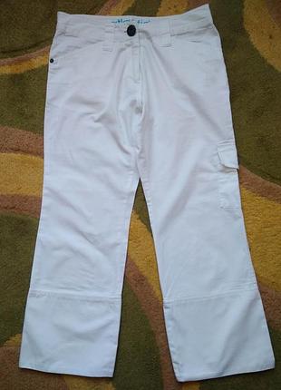 Бриджи летние белые s