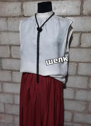 Элегантная блуза блузон батал блуза lorenz bach с шелком