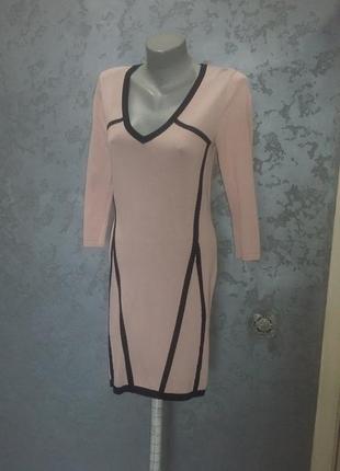 Бандажное платье