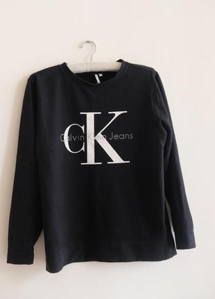 Свитшот толстовка calvin трусиков jeans