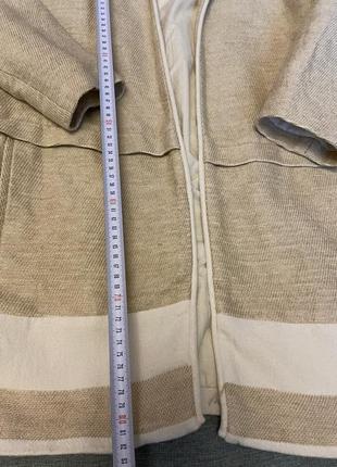 Піджак натуральні тканини zara8 фото