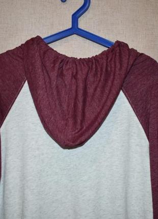 Реглан кофта капюшонка5 фото