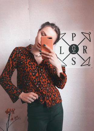 Сорочка, жіноча сорочка в леопардовий принт