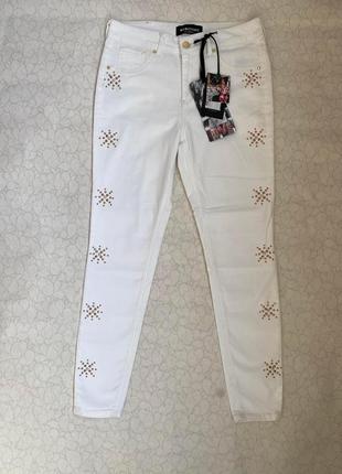 Guess by marciano новые белые джинсы