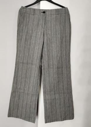 Лляні широкі штани літні штани s.. oliver