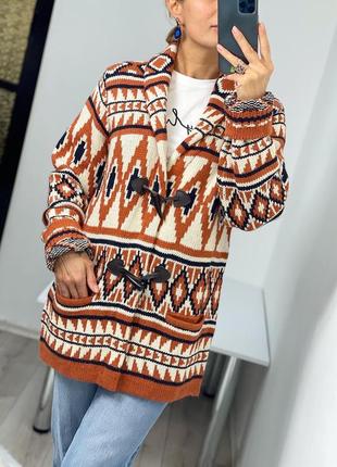 Шерстяной джемпер zara
