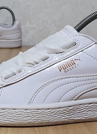 Puma basket cheap heart gray
