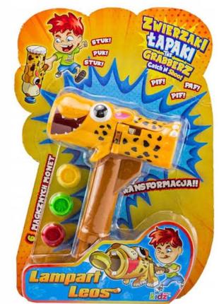 Игровой набор леопард lapaki lampart the grabberz catch 'n shoot