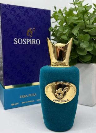 Sospiro perfumes erba pura

парфюмированная вода1 фото