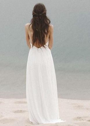 Свадебное платье в пляжном стиле2 фото