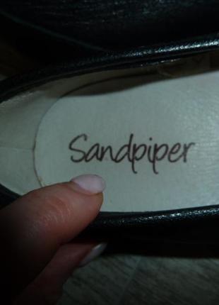 Sandpiper новые мягкие кожаные туфли , р 7,5 е (германия), стелька 26,7 см4 фото