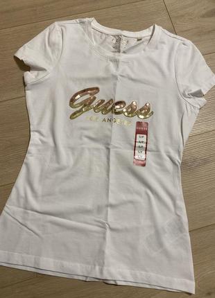 Фирменная футболка guess1 фото