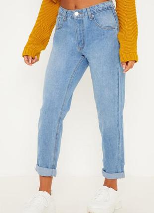 Большой размер.новые женские джинсы бойфренды prettylittlething5 фото