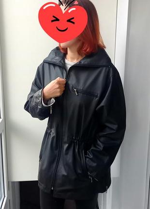 Куртка дощовик непромокаємий під шкіряну просочення qualiti style cotton rupublic