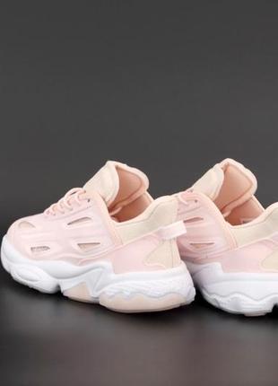 Женские кроссовки adidas ozweego celox pink5 фото