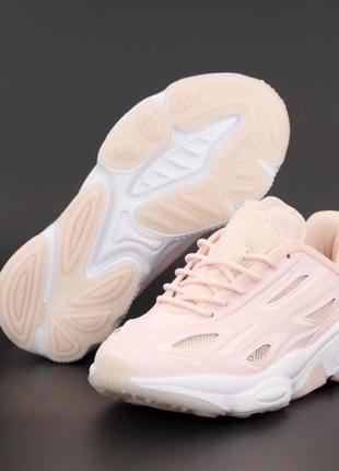 Женские кроссовки adidas ozweego celox pink4 фото
