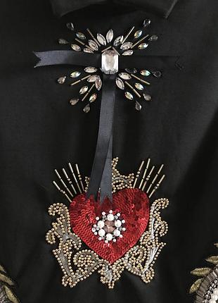 Чёрное красивое миди платье, р. 14