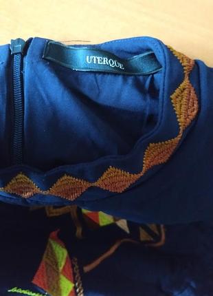 Шикарный синий комбинезон uterque5 фото