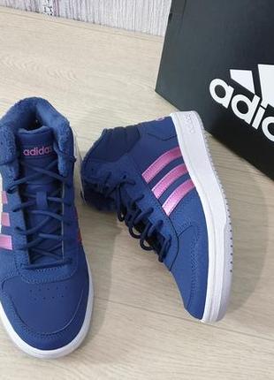 Кроссовки adidas hoops mid 2.0 k fw42775 фото