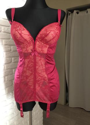 Шикарный комплект корсет и трусики gossard p.75с s