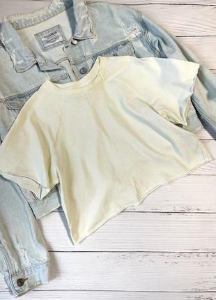 Хлопковый лимонный топ
