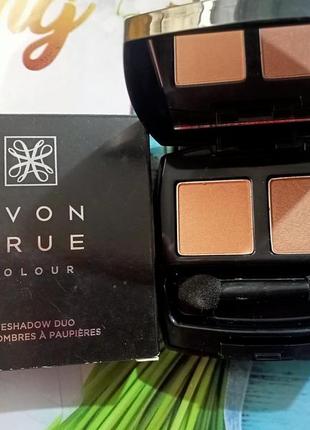 Подвійні тіні для повік avon true colour warm cashmere код: 41239