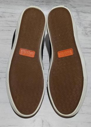 Polo ralph lauren original кожаные ботинки кеды 10