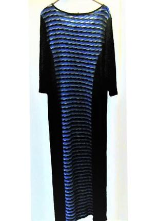 Длинное платье прямого кроя "spense woman" usa 1x (50-54 р)4 фото